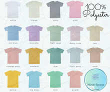 Load image into Gallery viewer, 100% Polyester Blank Sublimation Adult Short Sleeve Shirt