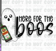 Load image into Gallery viewer, Sublimation Transfer- Here for the Boos