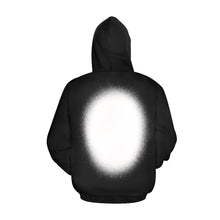 Load image into Gallery viewer, Black Hoodie Front/Back All Over Print Hoodie Unisex