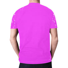 Load image into Gallery viewer, Ombre Glitter "Bleach" New All Over Print T-shirt for Men (Model T45)