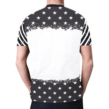 Load image into Gallery viewer, Stars and Stripes Front, Back, Sleeve New All Over Print T-shirt for Men (Model T45)