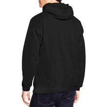 Load image into Gallery viewer, Black Hoodie Bleach Blank All Over Print Hoodie Unisex
