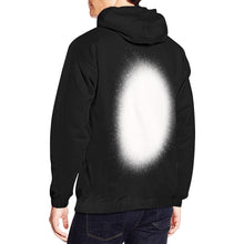 Load image into Gallery viewer, Black Hoodie Front/Back All Over Print Hoodie Unisex
