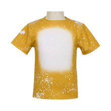 Load image into Gallery viewer, *Pre-Order Child Faux Bleached T-Shirt Rectangle Sublimation Area
