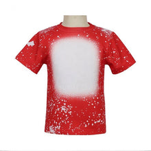 Load image into Gallery viewer, *Pre-Order Child Faux Bleached T-Shirt Rectangle Sublimation Area
