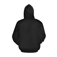 Load image into Gallery viewer, Black Hoodie Bleach Blank All Over Print Hoodie Unisex
