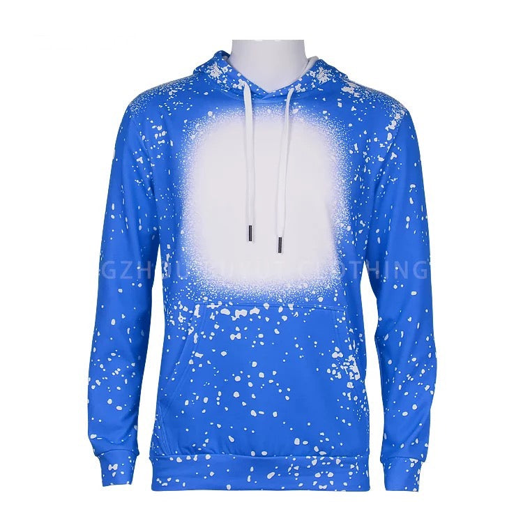 Sublimation Bleached Hoodie Sweatshirt – Radioactive Glitter