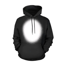 Load image into Gallery viewer, Black Hoodie Bleach Blank All Over Print Hoodie Unisex
