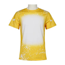 Load image into Gallery viewer, *Pre-Order Faux Bleached T-Shirt Rectangle Sublimation Area
